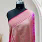 Lovender & Rani Chiffon Pure Silk Banarasi Saree