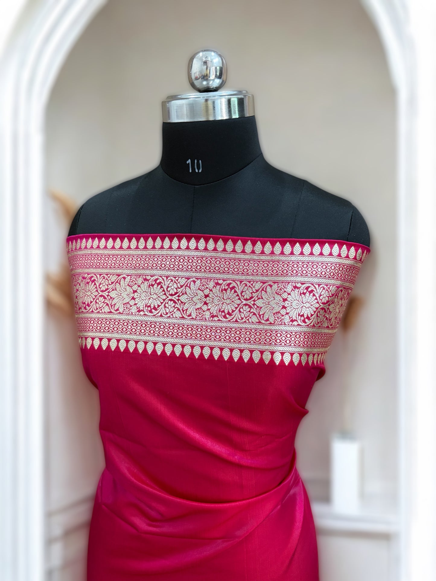 Regal Rani Buti Satin Silk Saree
