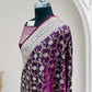 Satin Silk Banarasi Saree in Magenta