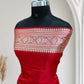 Red Buti Satin Silk Saree