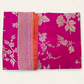 Pink Orange Tone Ganga Jamuna Pure Silk Banarasi Saree