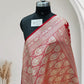 Satin Silk Banarasi Saree in Red